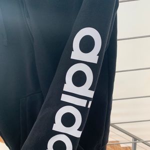 Adidas black zip up
